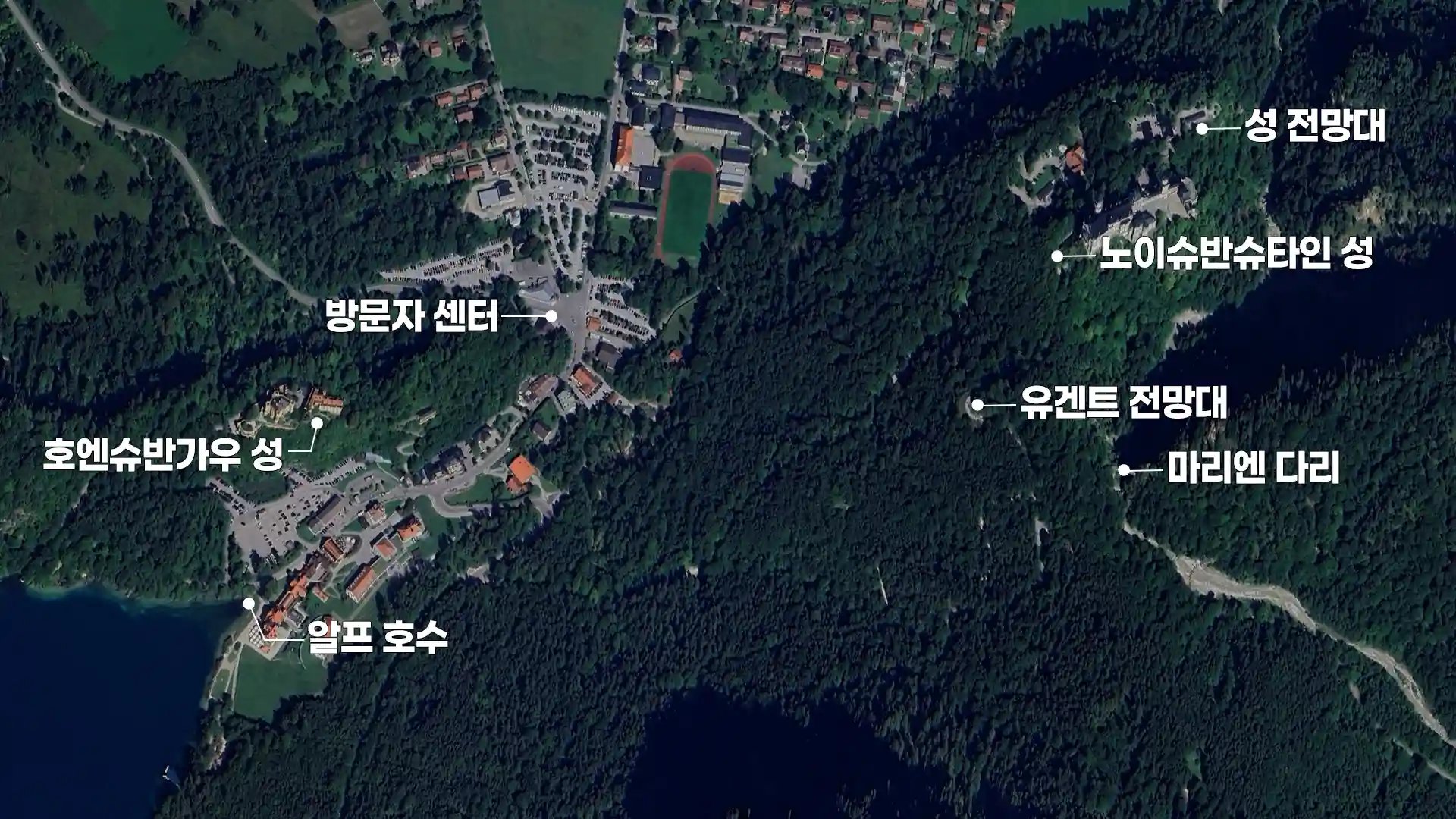 백조의 성, 노이슈반슈타인 성 투어