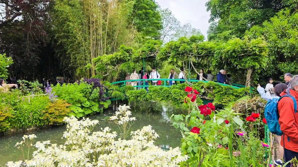 지베르니 모네의 팔레트 속으로, 지베르니 모네의 집 투어