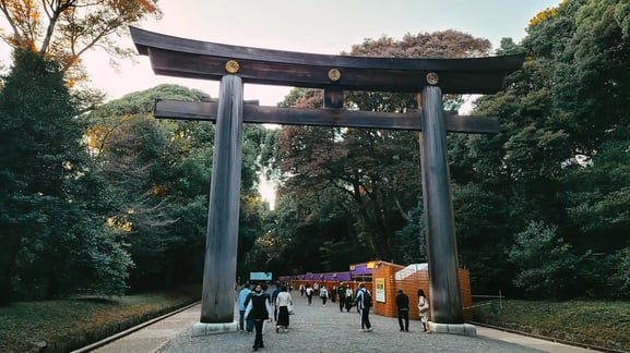메이지신궁 : 제2도리이