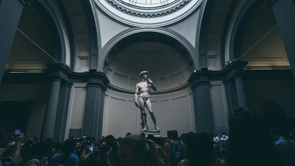 다비드에 숨겨진 의도