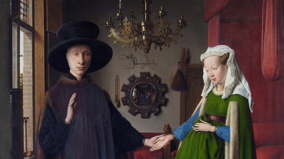 아르놀피니 부부의 초상(The Arnolfini Portrait) - 얀 반 에이크