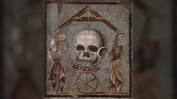 메멘토 모리(Memento Mori) 모자이크