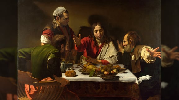 엠마오의 저녁식사(The Supper at Emmaus) - 카라바조