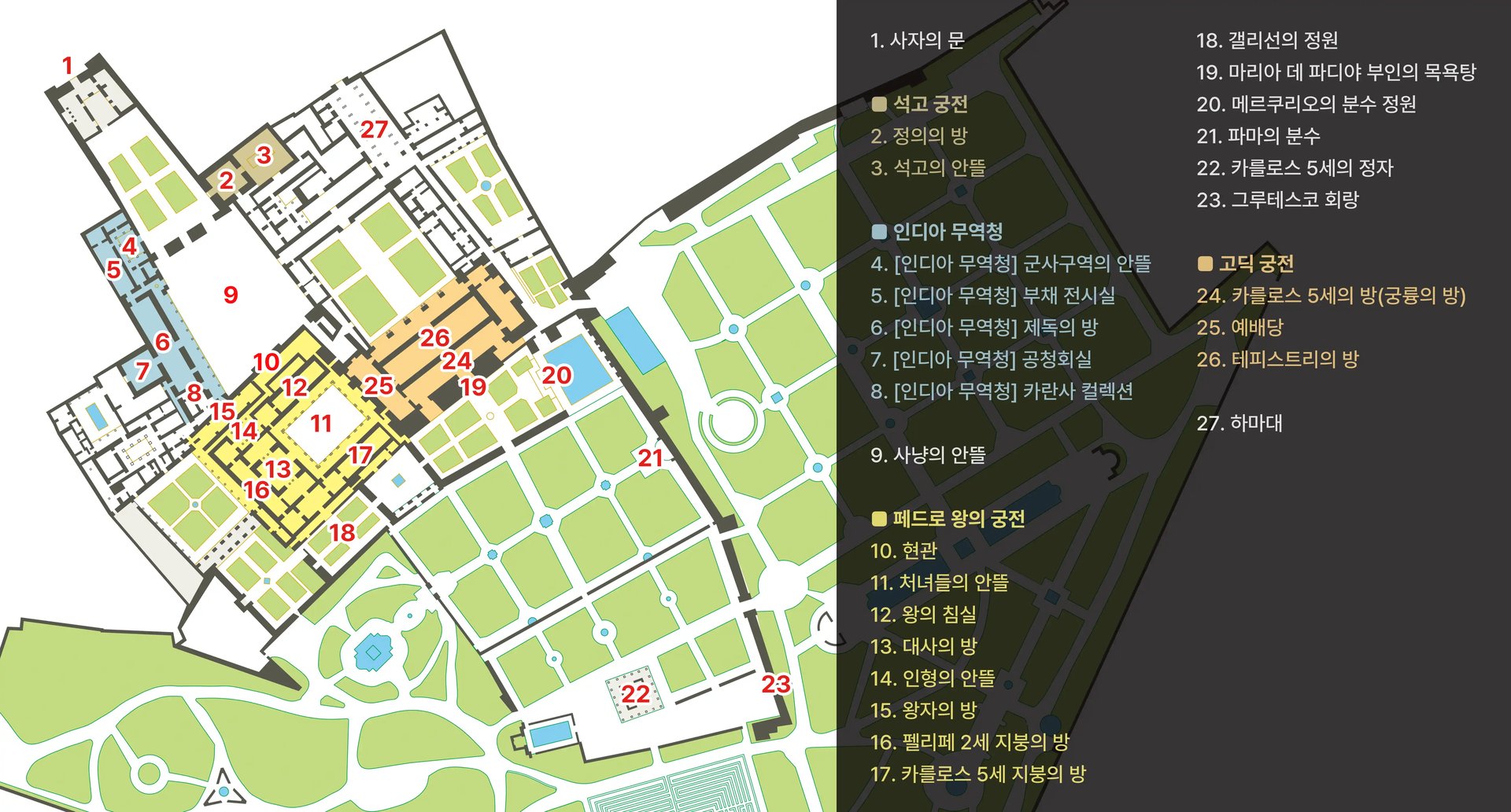 기억을 품은 궁전, 세비야 알카사르 투어
